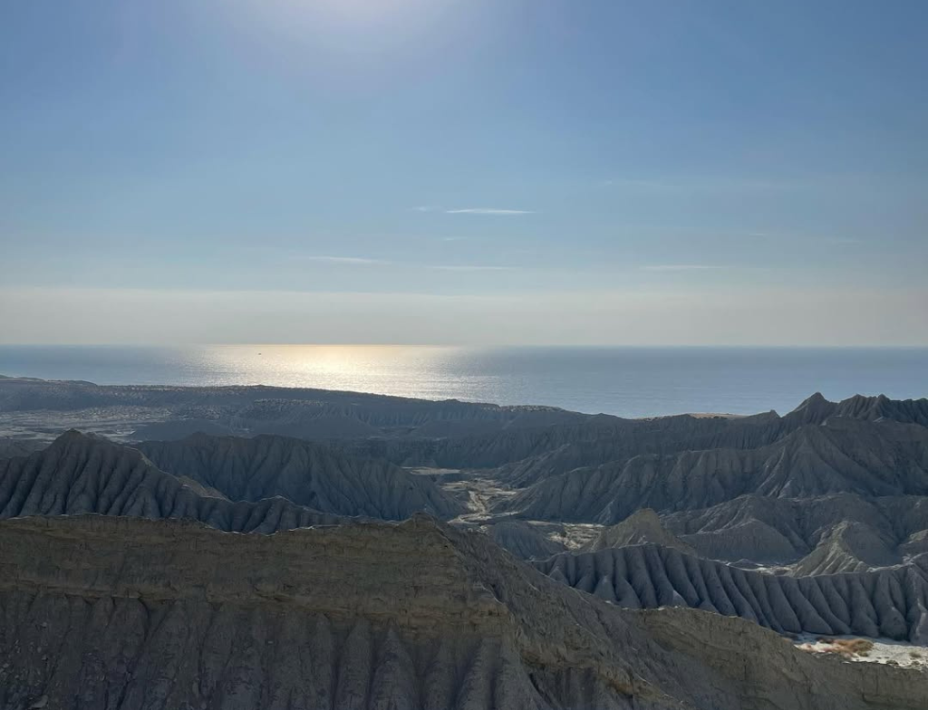 Oramara Beach and Mountains