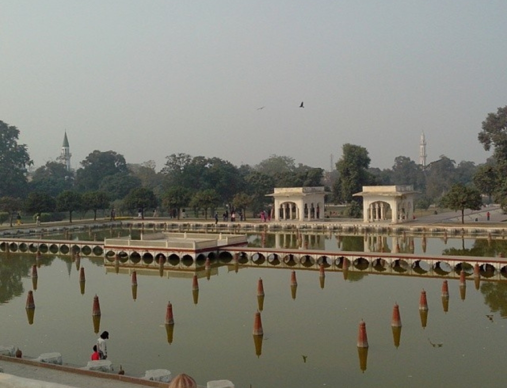 Shalimar Gardens Lahore Pakistan fountains