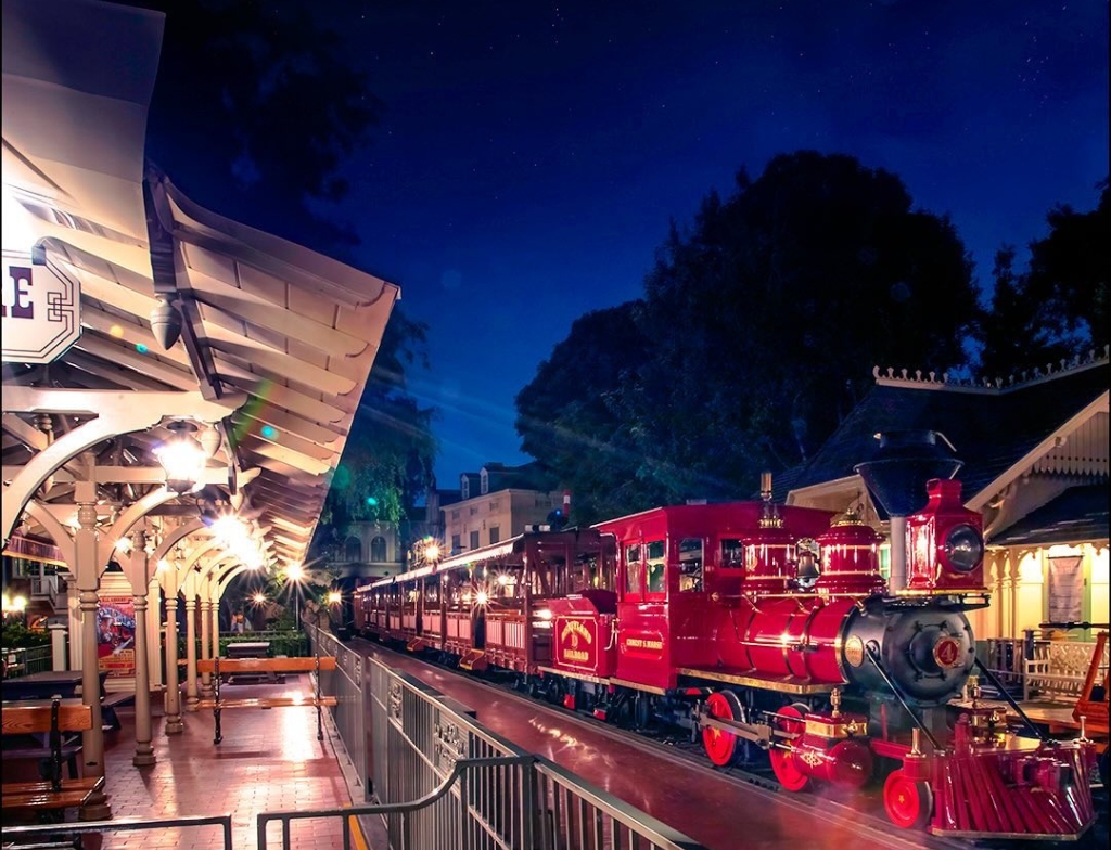 Disneyland railroad