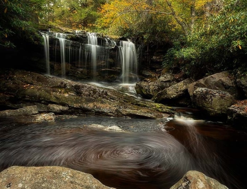 black water falls state park