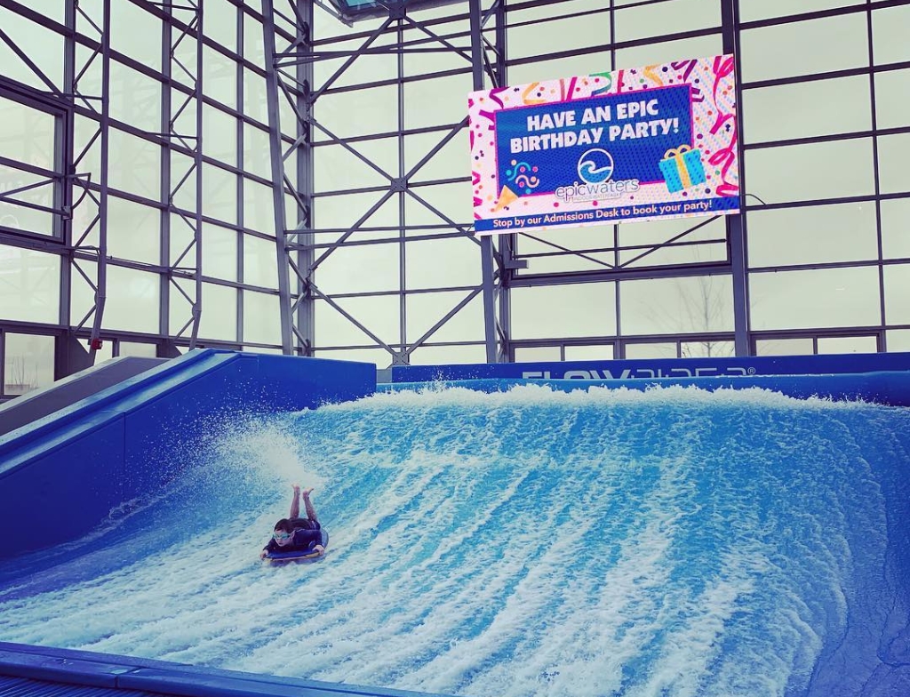Epic Waters Indoor Waterpark weather