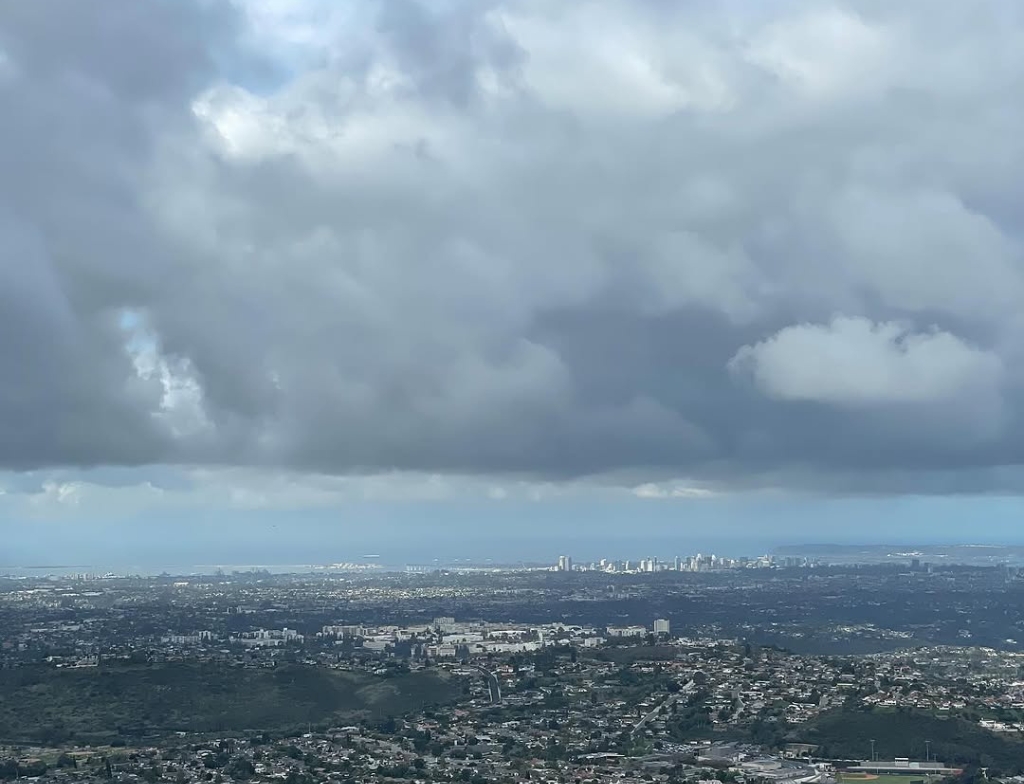 Cowles Mountain Hike weather