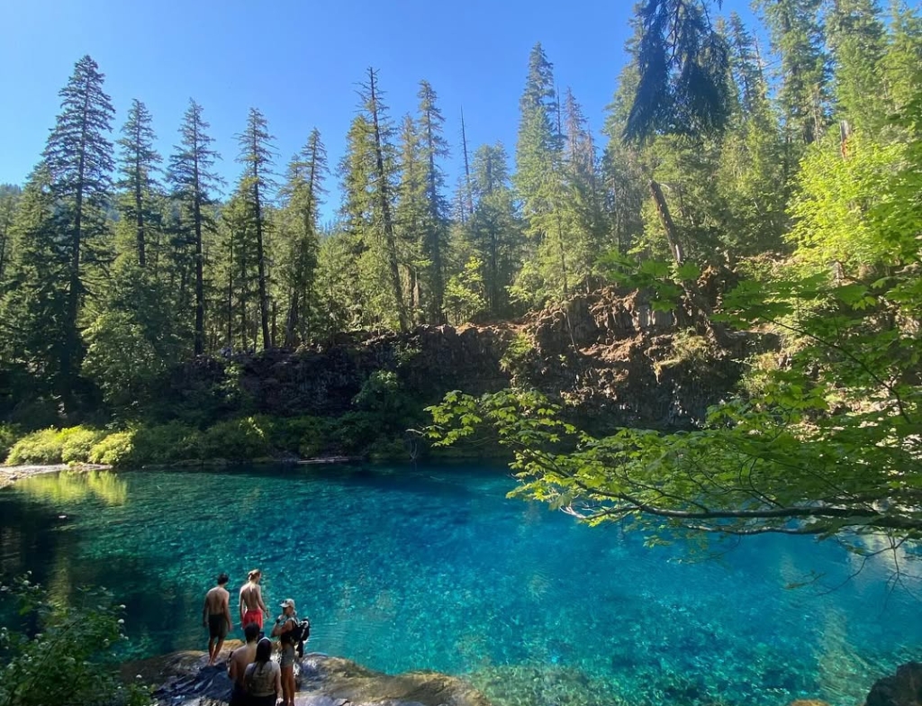 Blue Pool Oregon climate