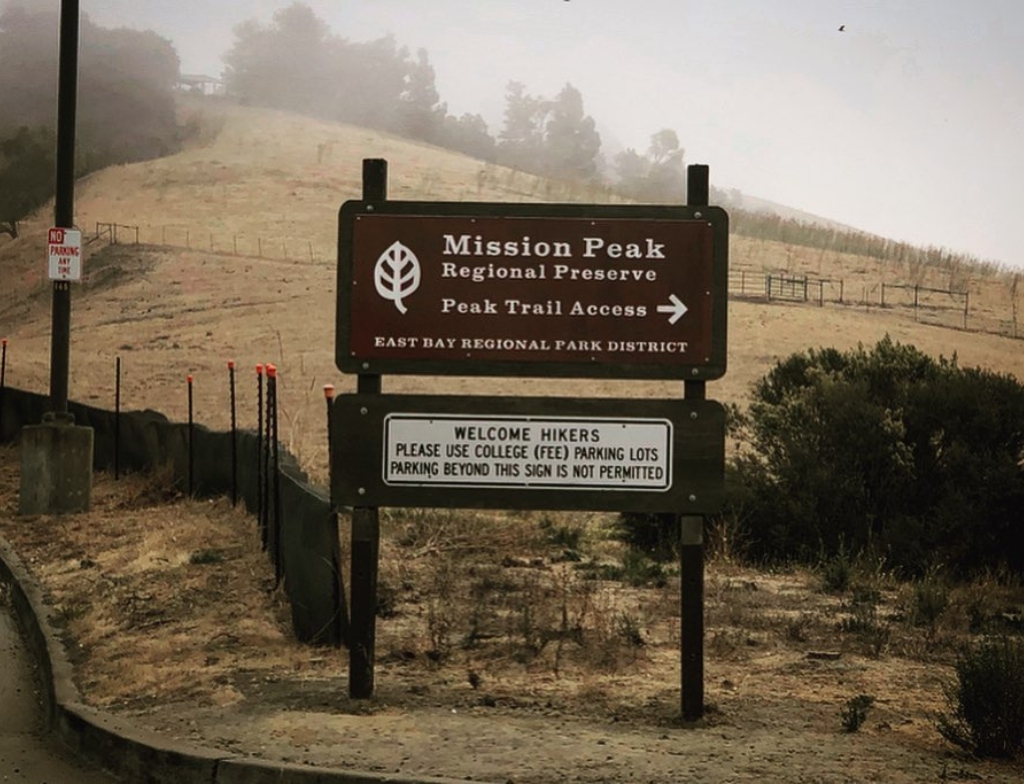 Mission Peak Trail viewpoint