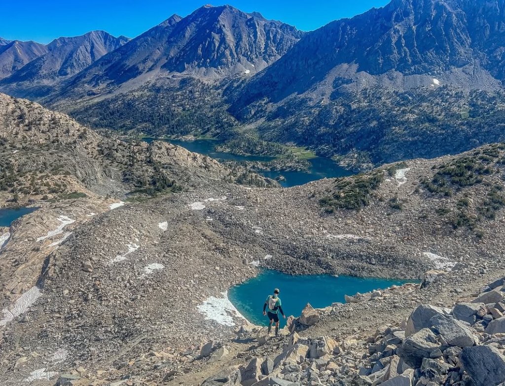 Rae Lakes Loop elevation