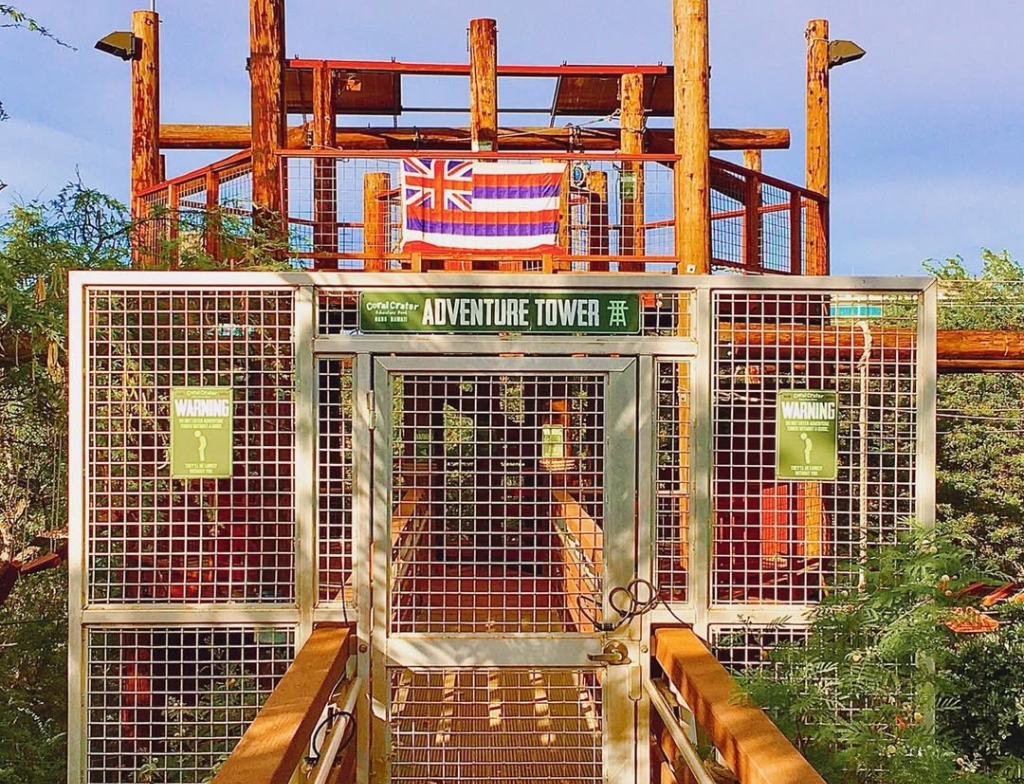 Coral Crater Adventure Park activities