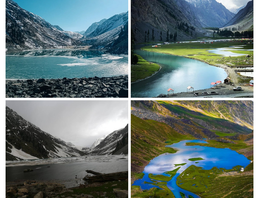 Lakes In Kalam Valley