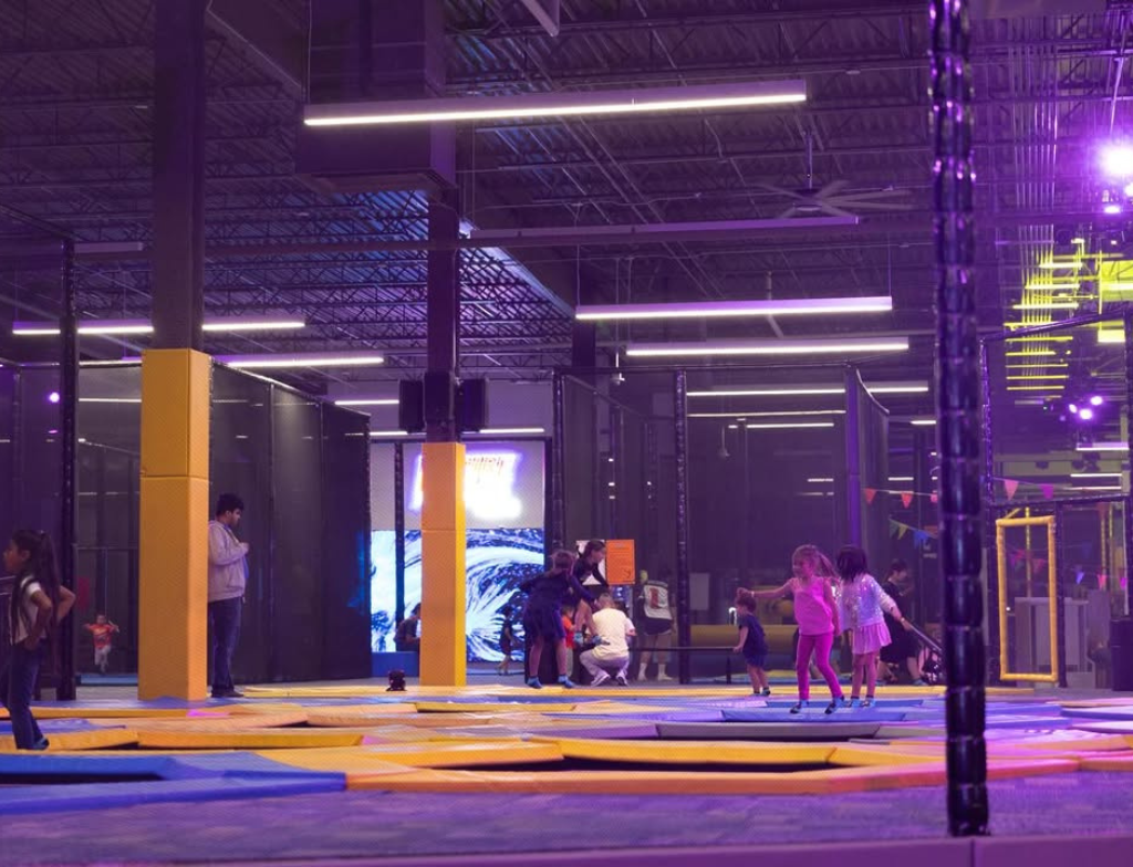 trampoline area empire adventure park